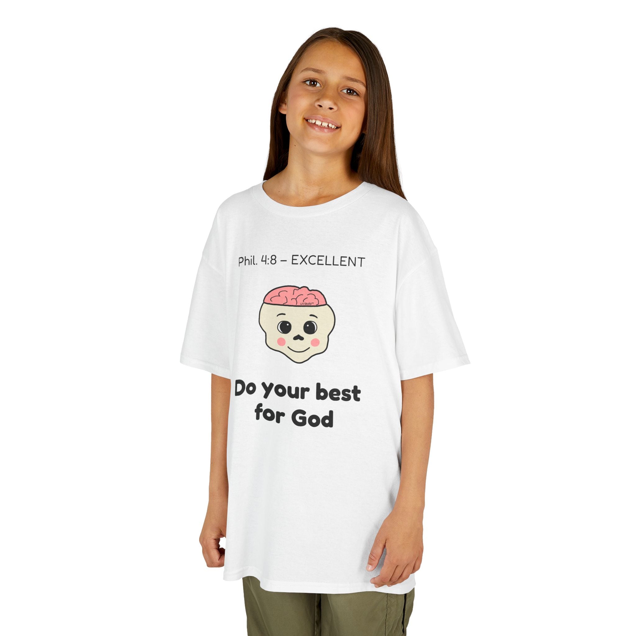 Kids Li'l Skully "Excellent" Tee