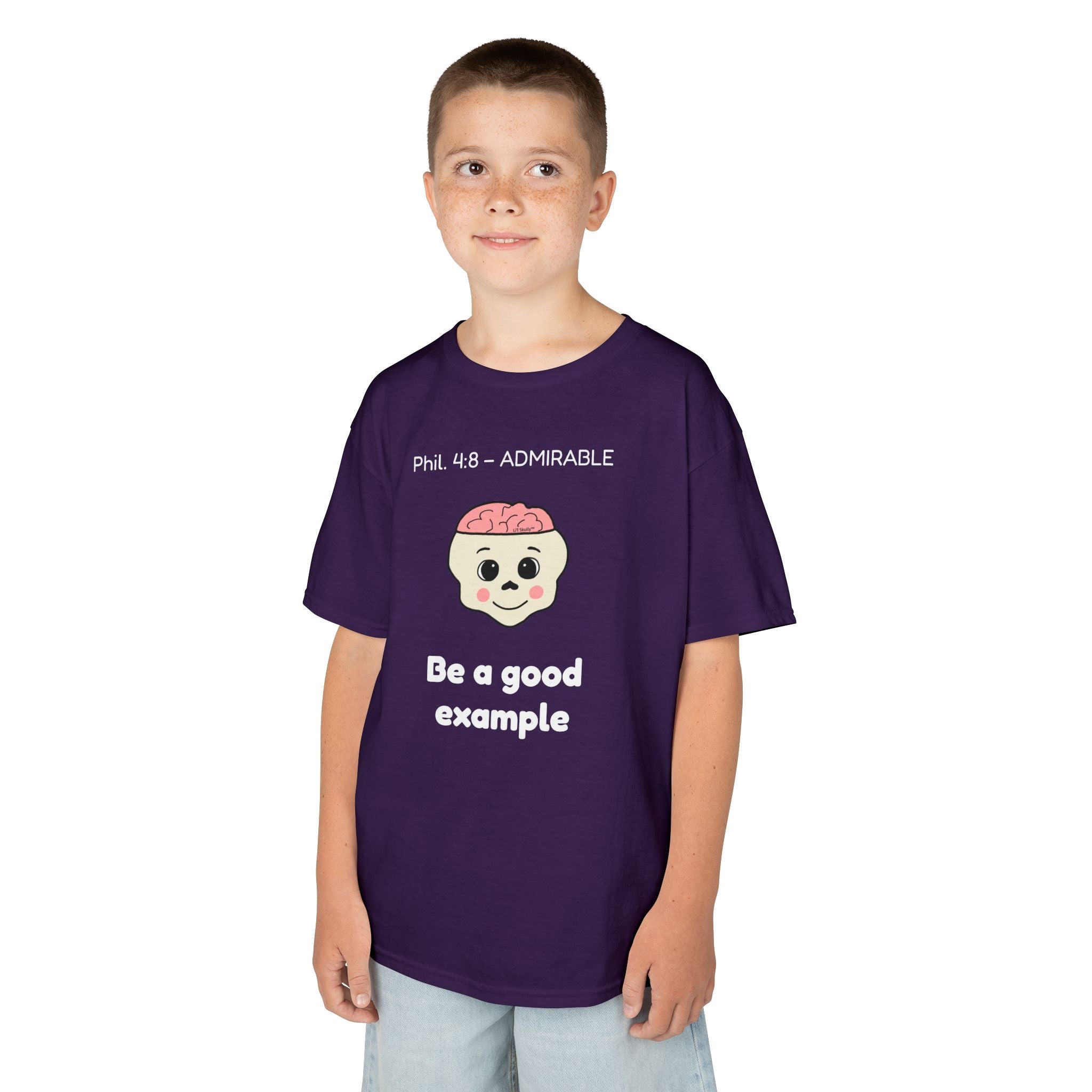 Kids Li'l Skully "Admirable" Tee