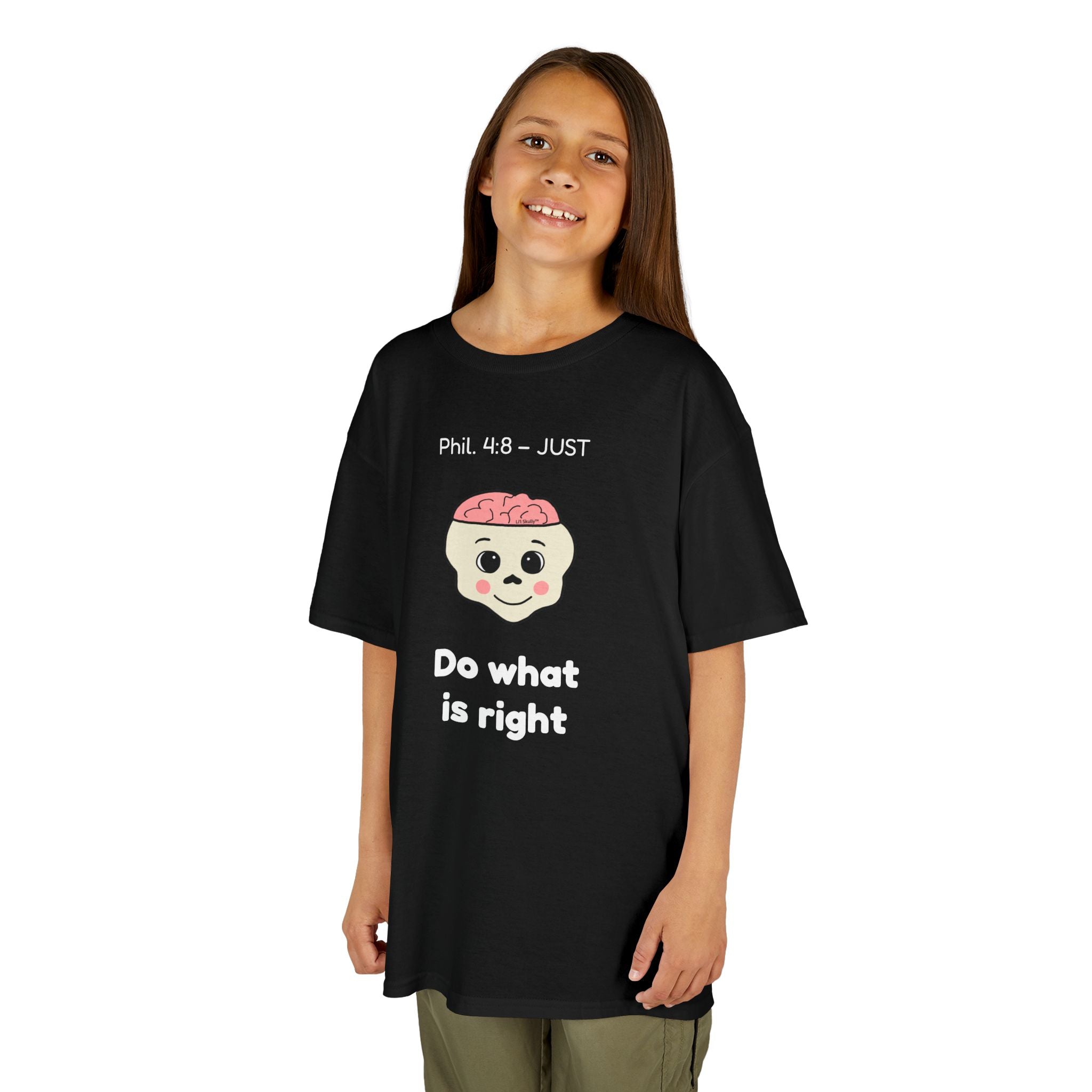 Kids Li'l Skully "Just" Tee
