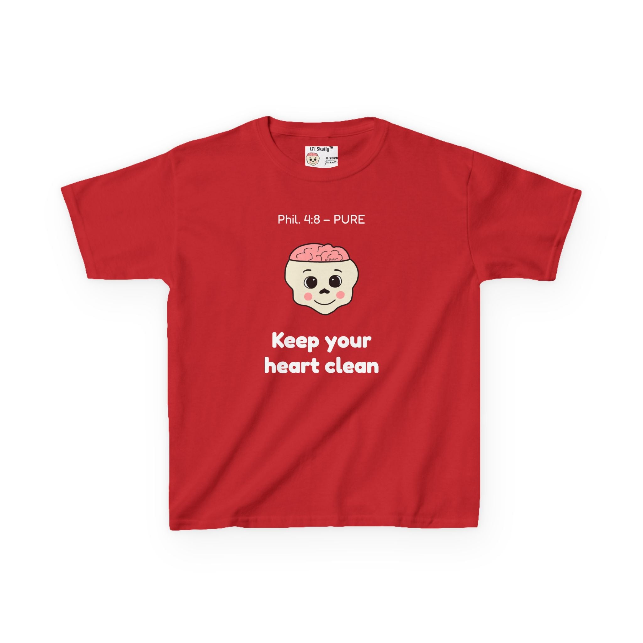 Kids Li'l Skully "Pure" Tee