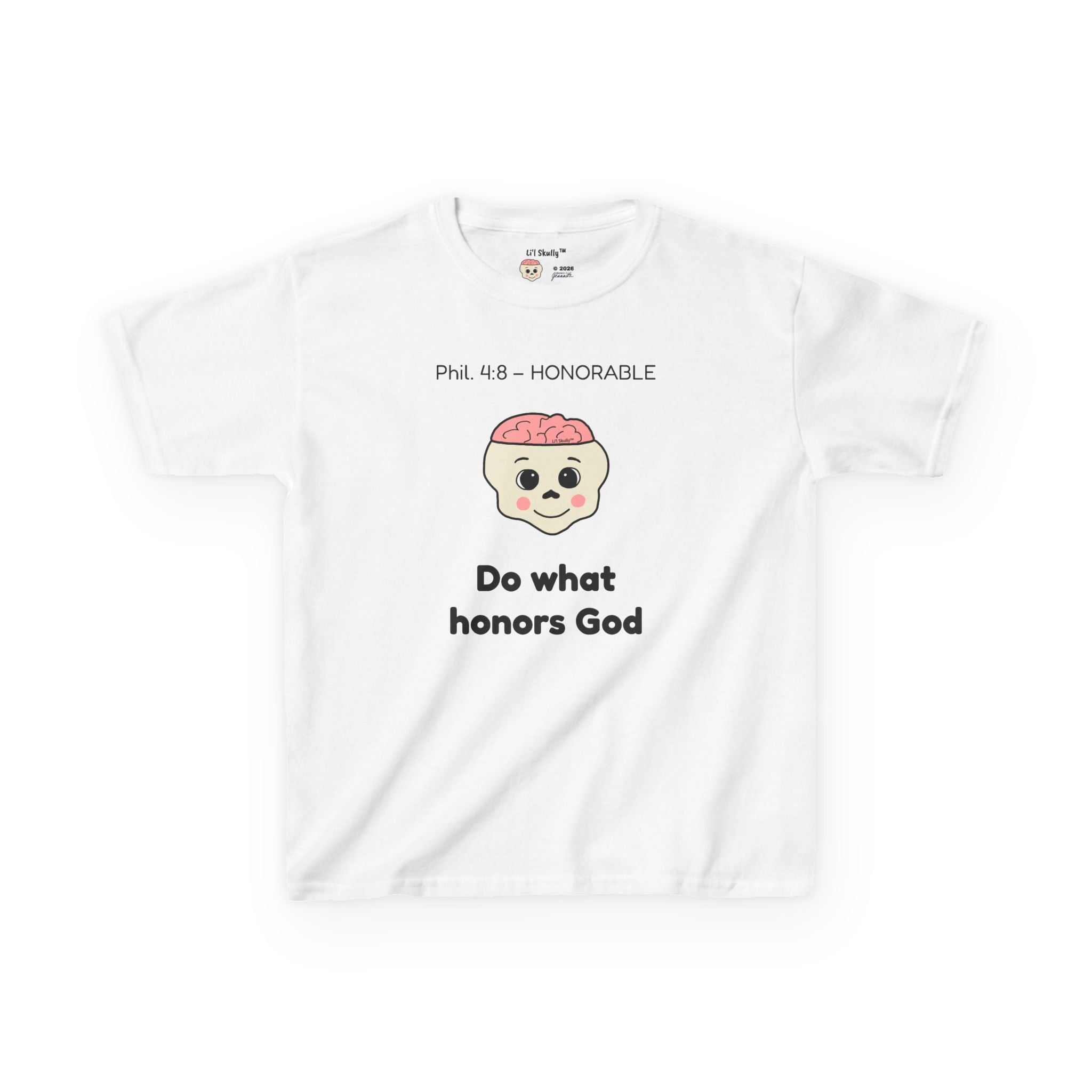 Kids Li'l Skully "Honorable" Tee