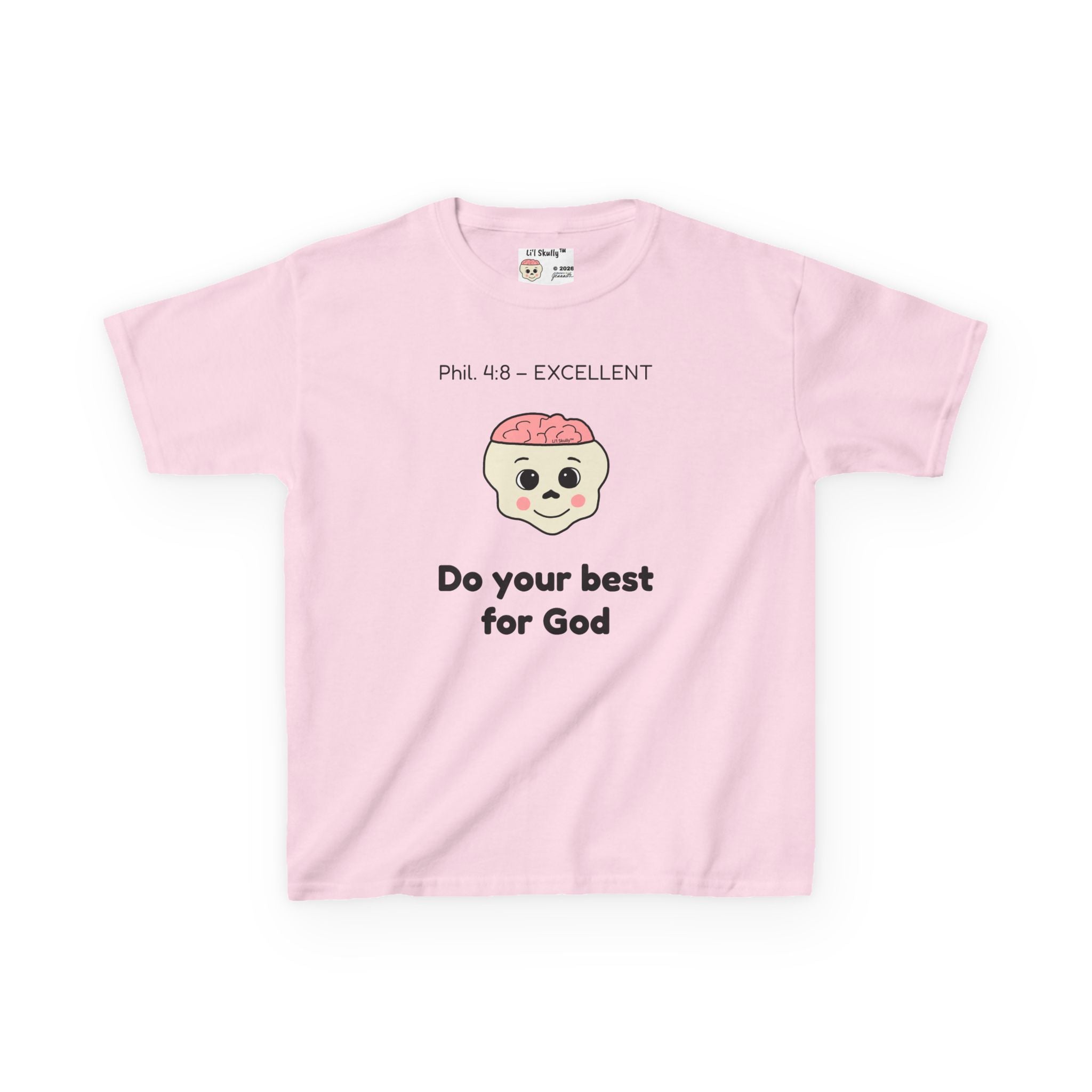 Kids Li'l Skully "Excellent" Tee
