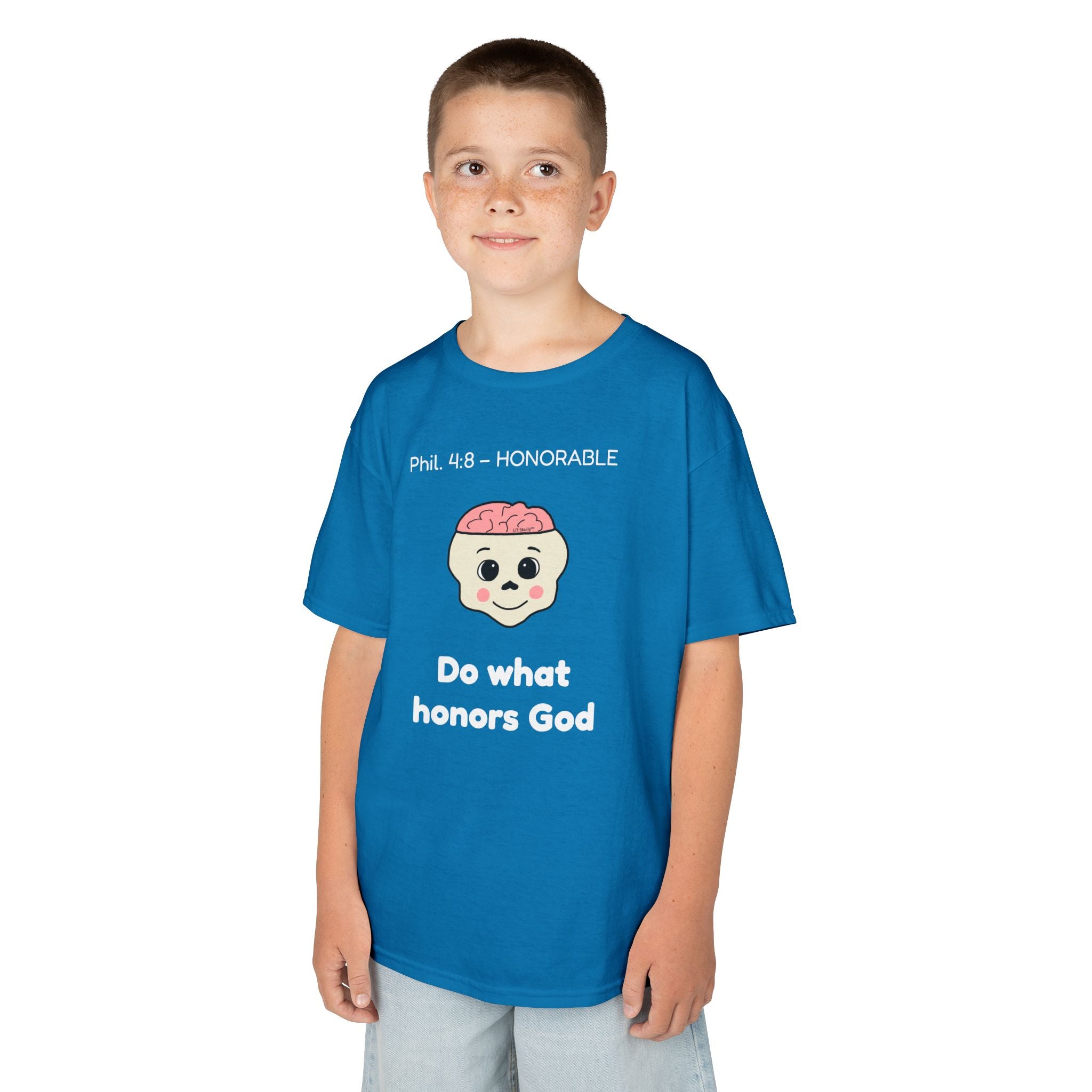 Kids Li'l Skully "Honorable" Tee