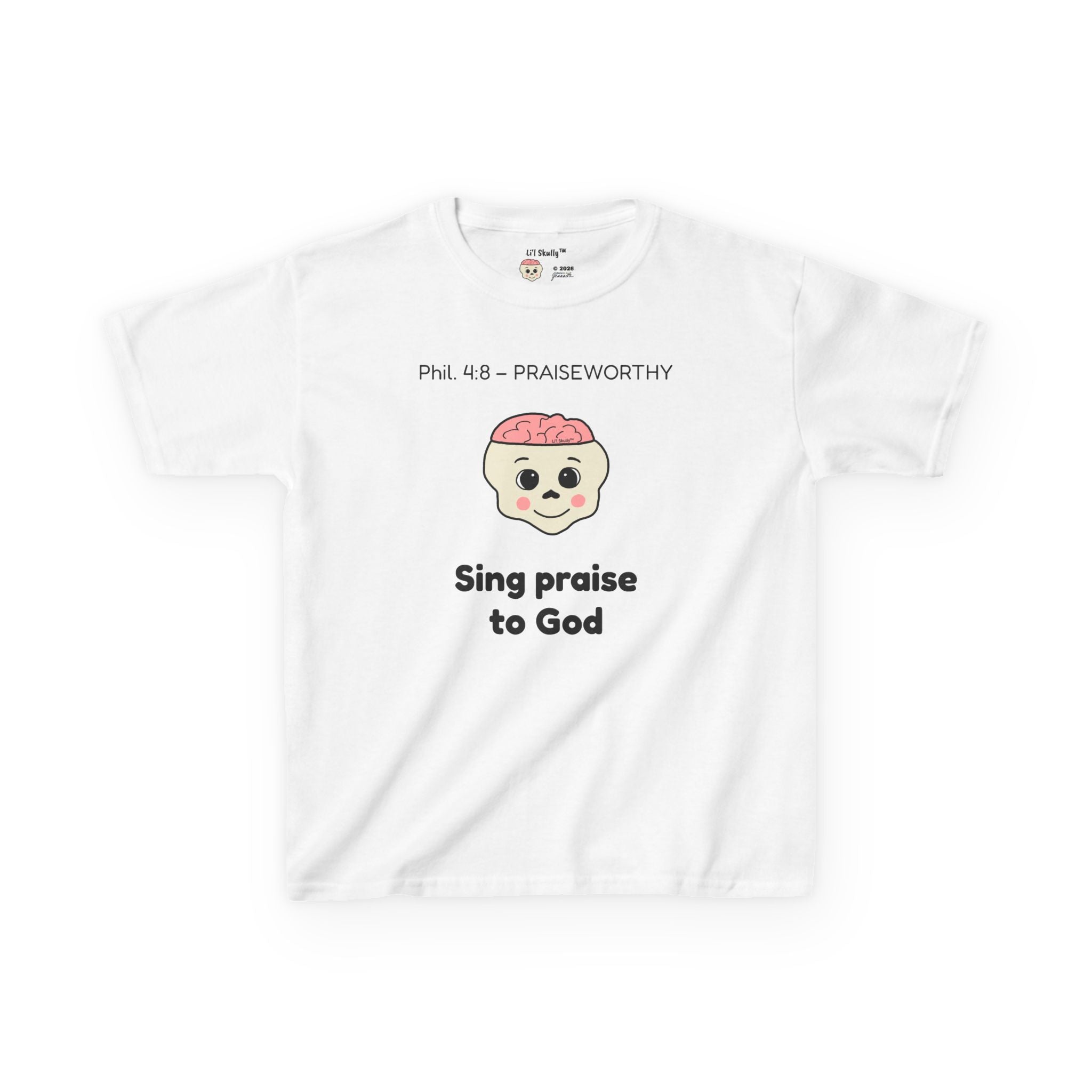 Kids Li'l Skully "Praiseworthy" Tee