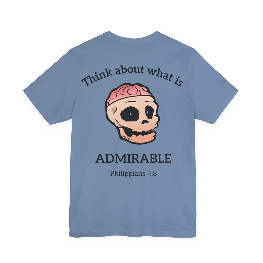 Back "Admirable" Unisex Tee Shirt