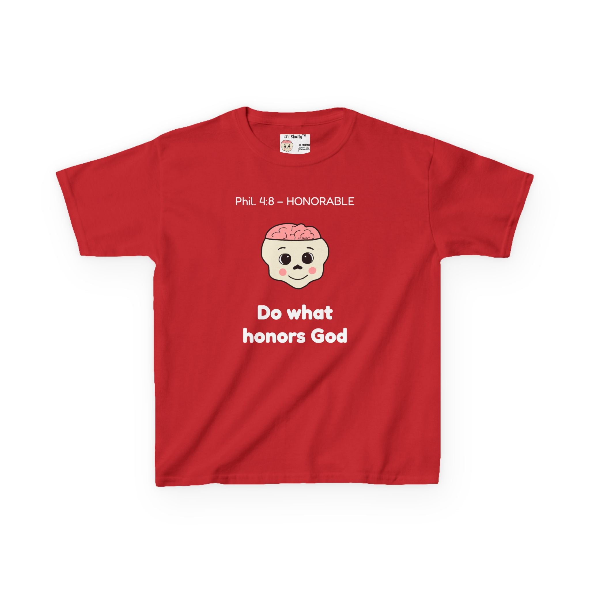 Kids Li'l Skully "Honorable" Tee