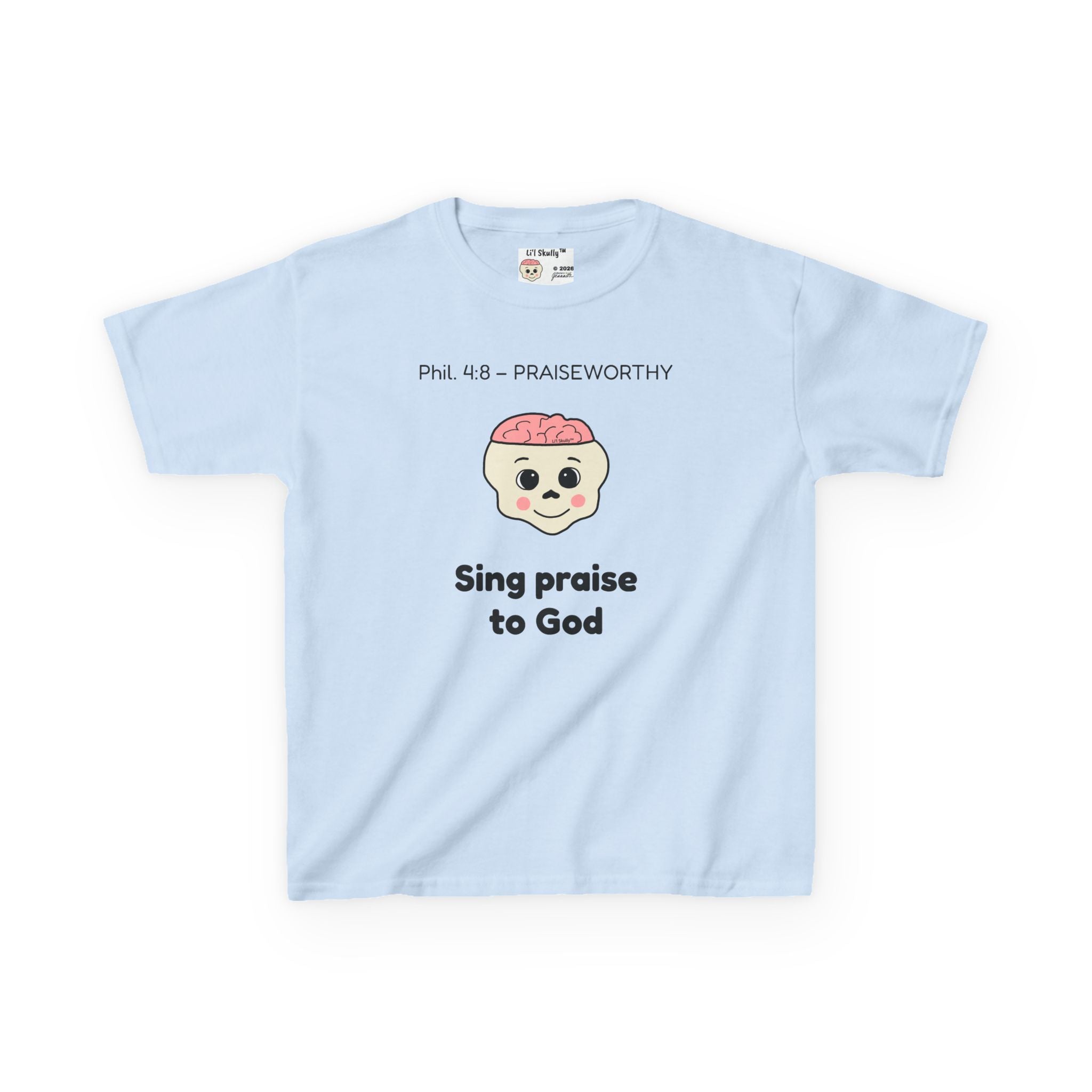 Kids Li'l Skully "Praiseworthy" Tee