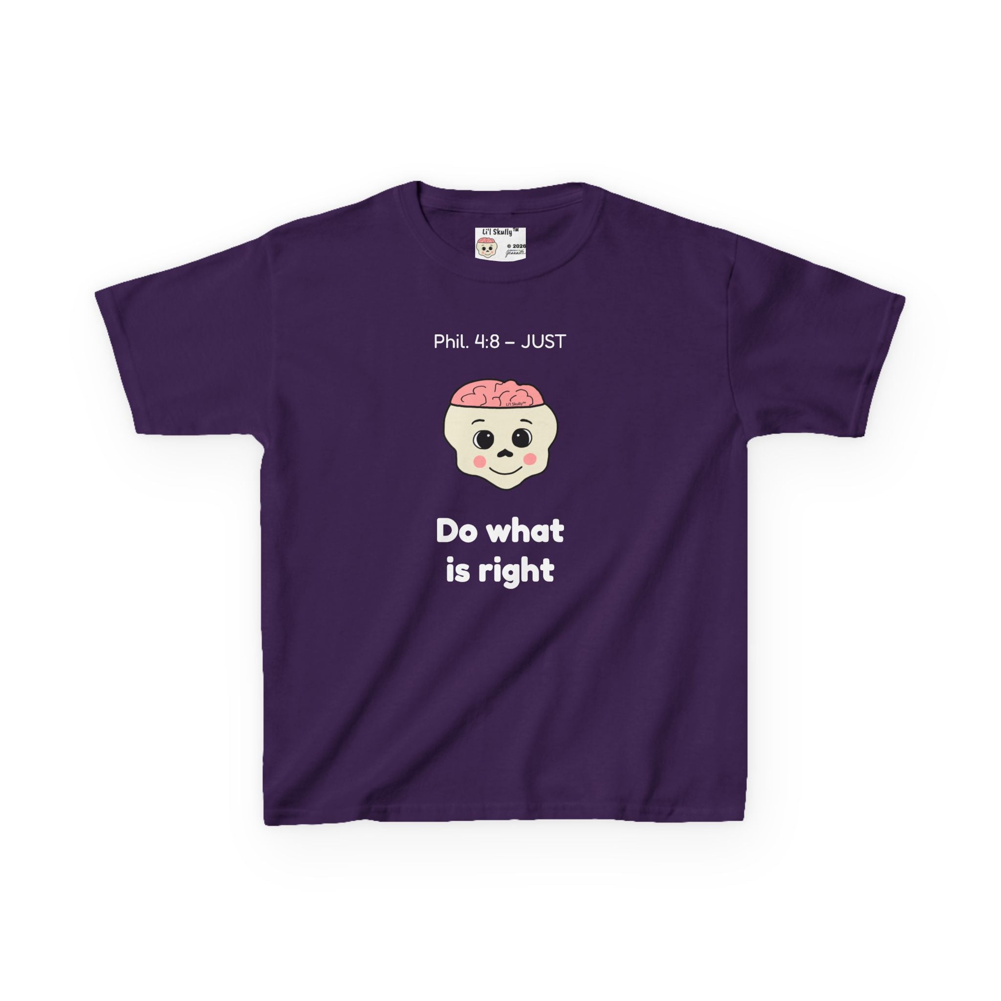 Kids Li'l Skully "Just" Tee