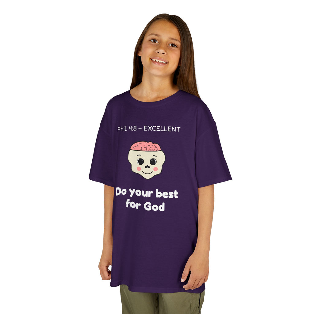Kids Li'l Skully "Excellent" Tee