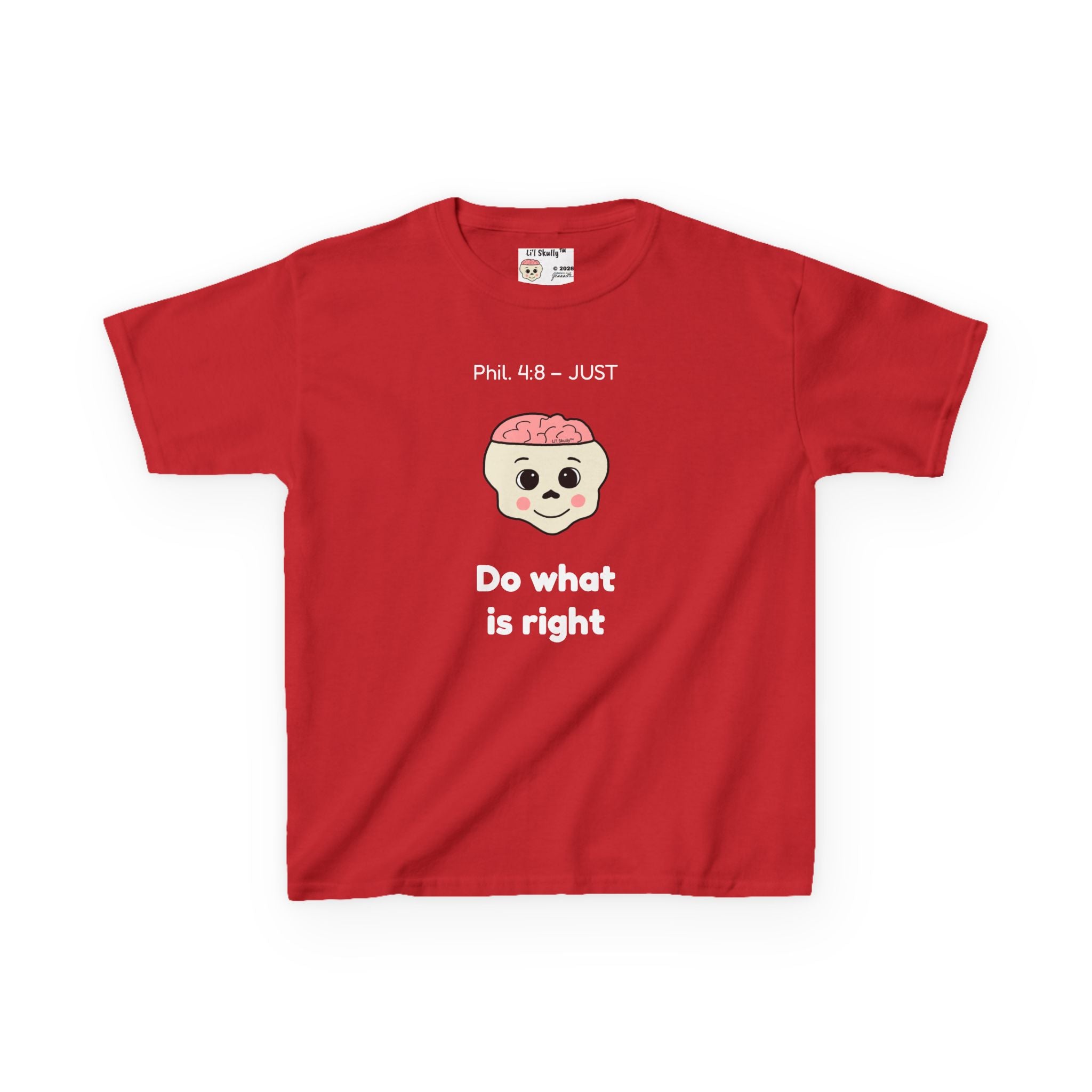 Kids Li'l Skully "Just" Tee