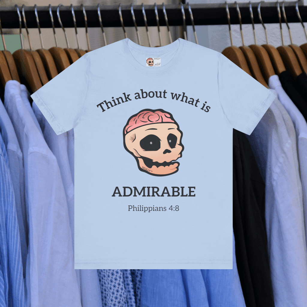 Front "Admirable" Unisex Tee Shirt
